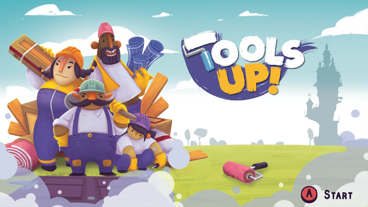 Tools Up title screen