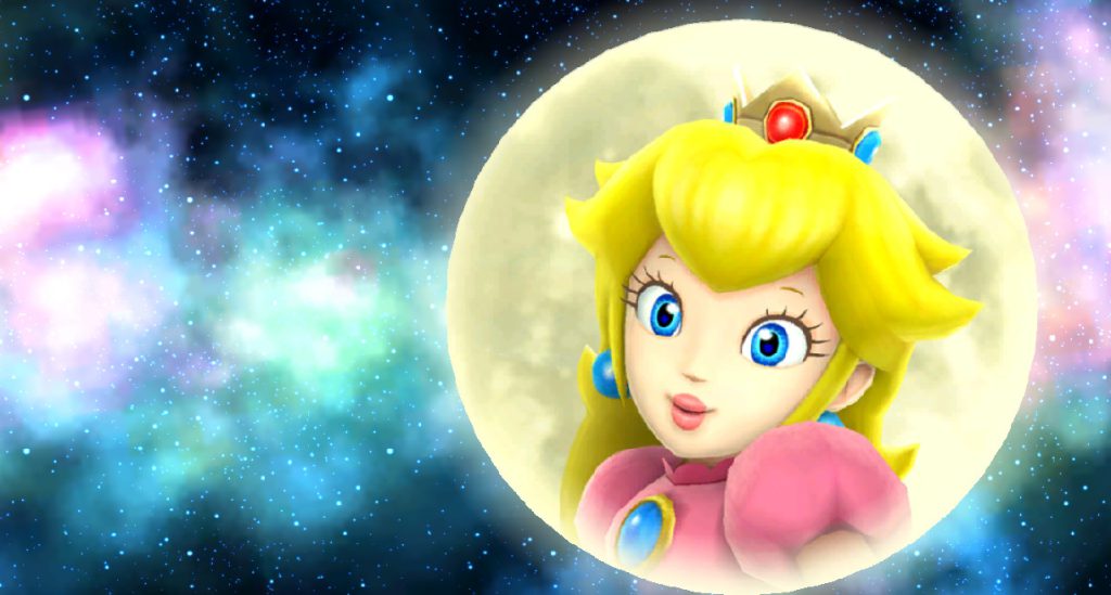 Princess Peach close up