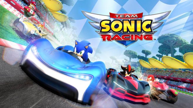 Team Sonic Racing title screen