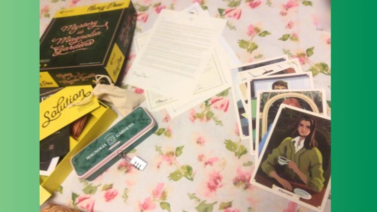 Hunt A Killer - Nancy Drew – Mystery at Magnolia Gardens, jeu mystè Hunt A Killer - Nancy Drew – Mystery at Magnolia Gardens, jeu mystè