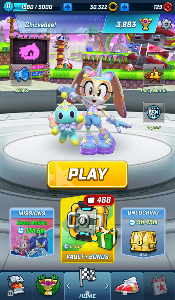 Sonic Forces Speed Battle screenshot