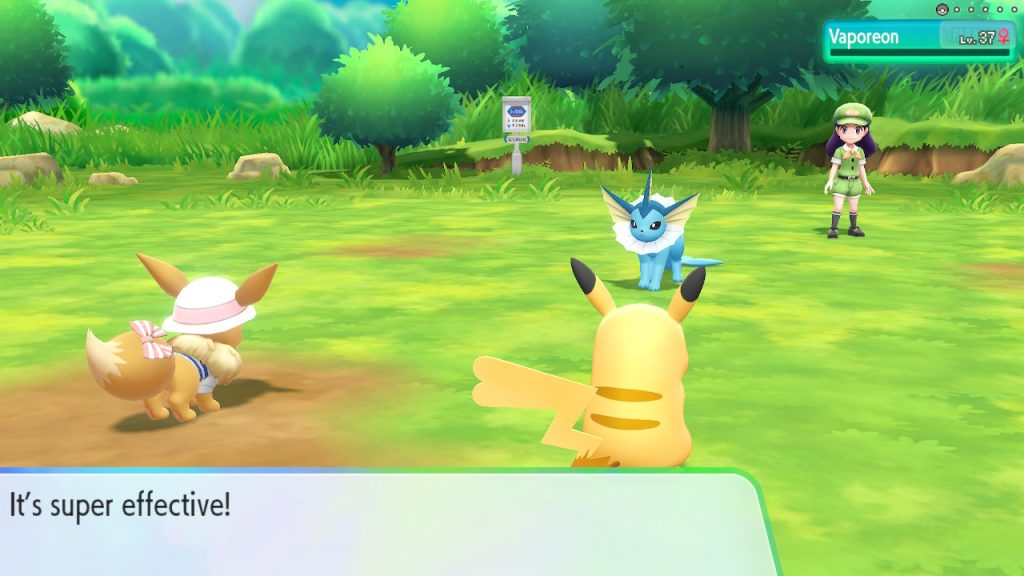 Pokémon Let's Go Eevee screenshot