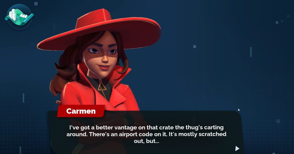 Carmen Sandiego Screenshot
