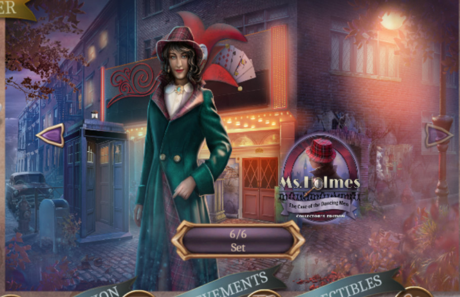 Ms. Holmes: The Case of the Dancing Men Cover