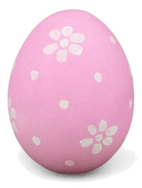 Pink Easter Egg