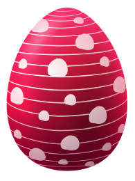 Red Easter Egg