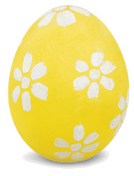 Yellow Easter Egg
