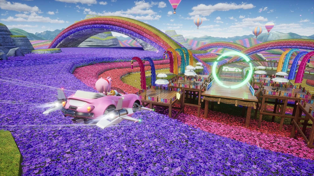 Sonic Racing Cross Worlds Amy Screenshot