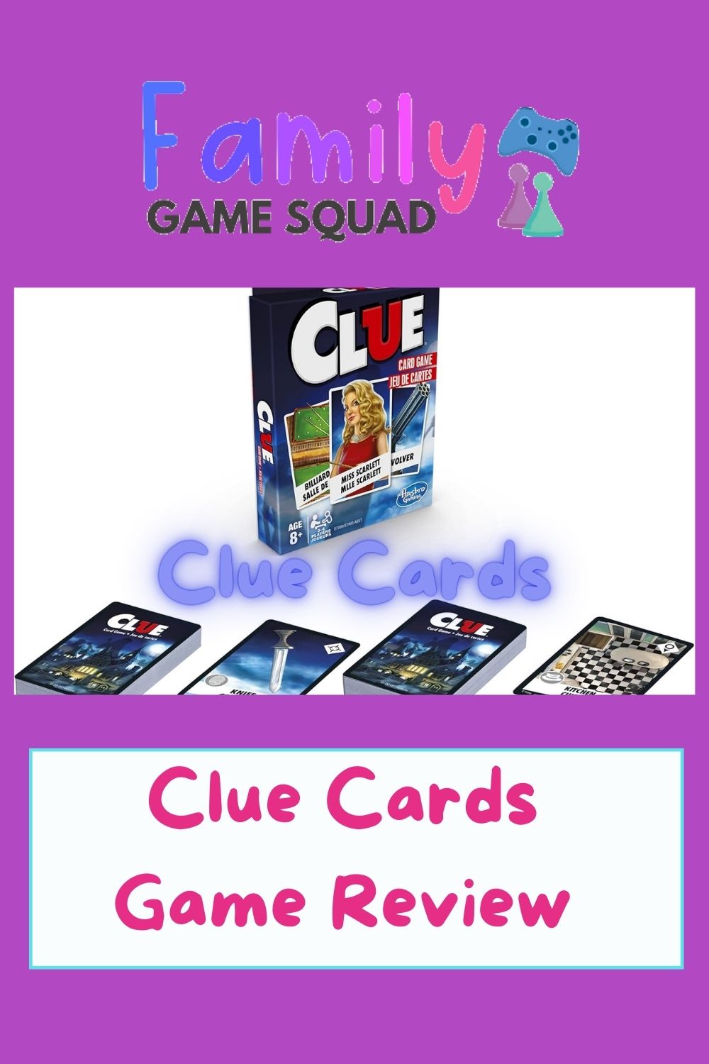 Clue Card Game Review