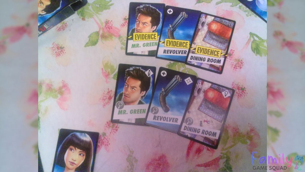 Clue Cards gameplay