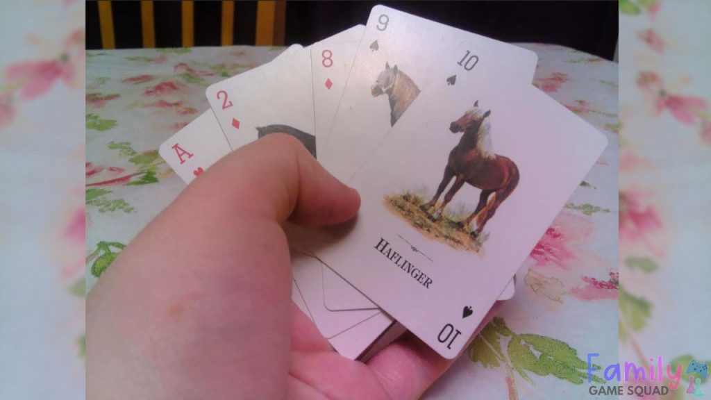 Horse Playing Cards hand