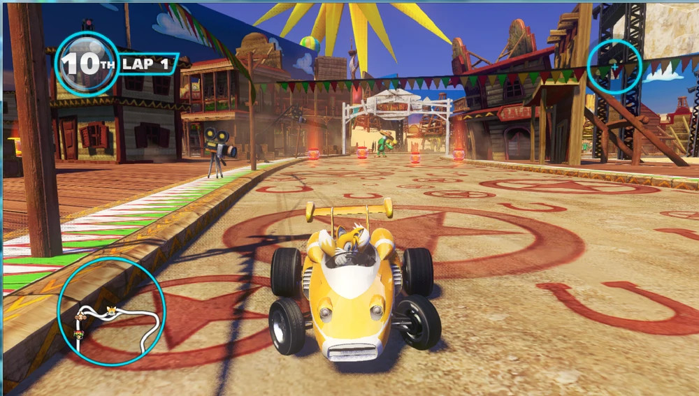 Sonic & All-stars racing transformed Tails screenshot