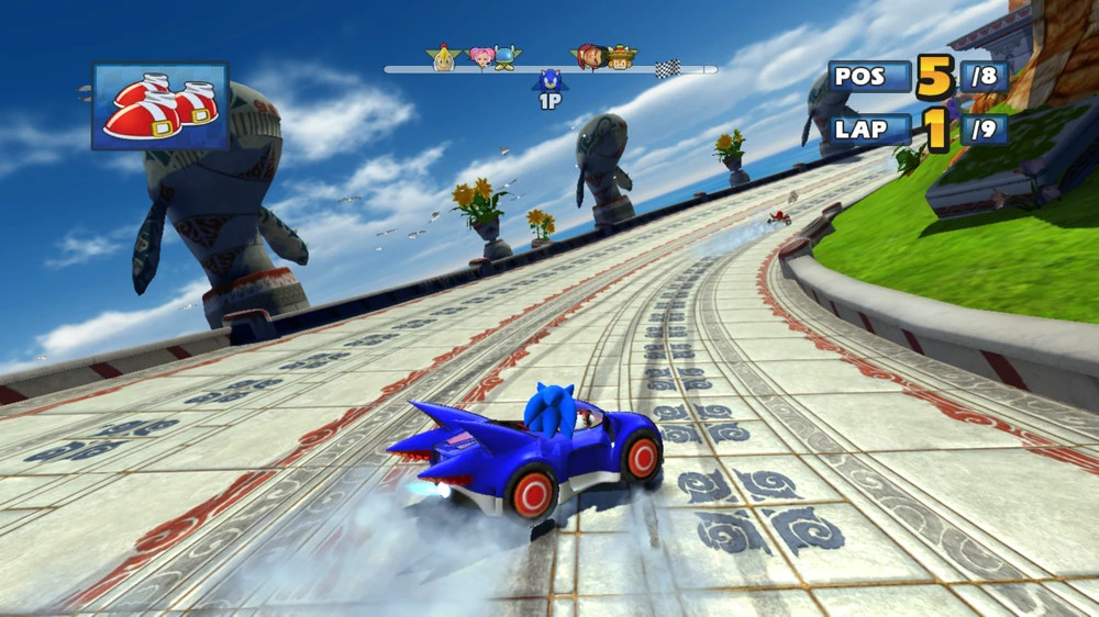 Sonic & SEGA All-stars racing Sonic screenshot