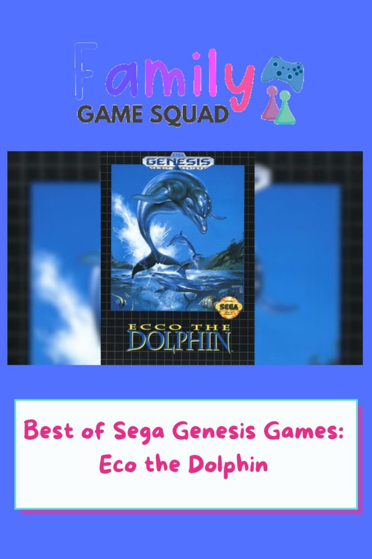 Best of Sega Genesis Games Eco the Dolphin