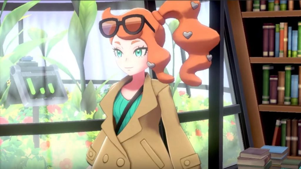 Pokemon Legends Sword & Shield Sonia Screenshot