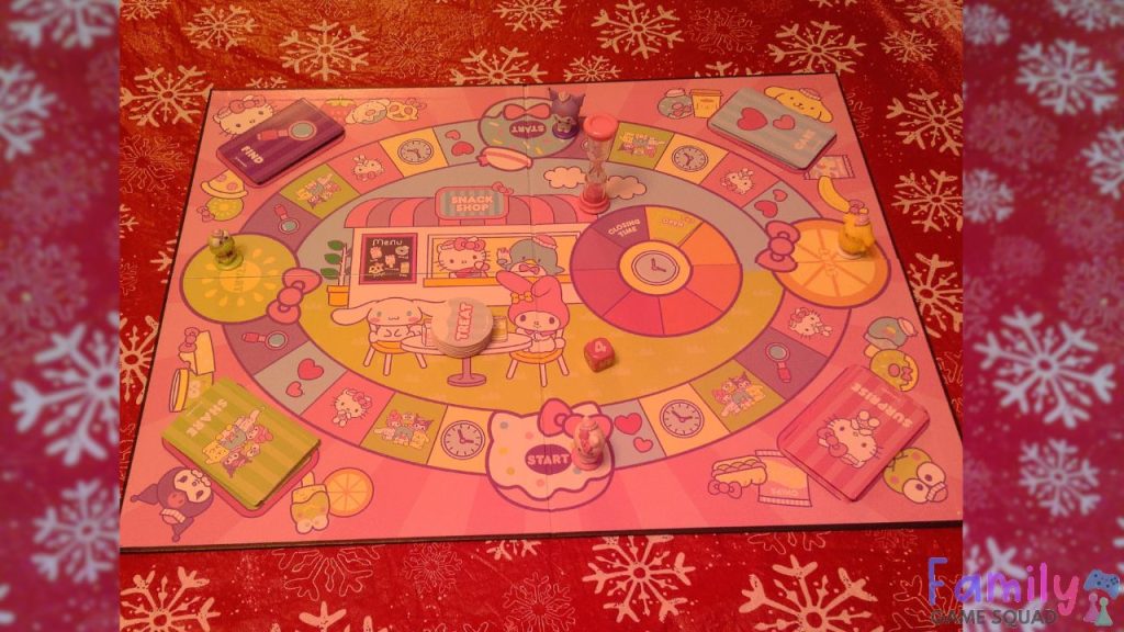 Hello Kitty and Friends Snack Shop game setup