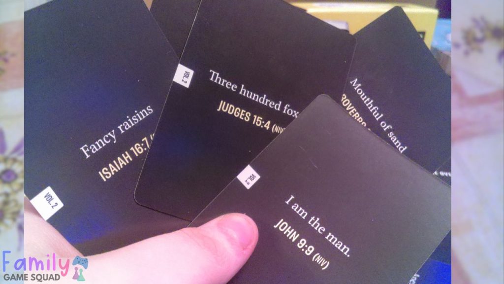 The Bible is Funny Vol 2 cards