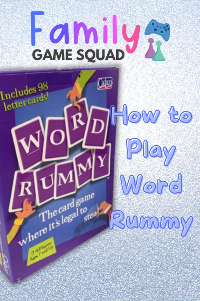 How to Play Word Rummy