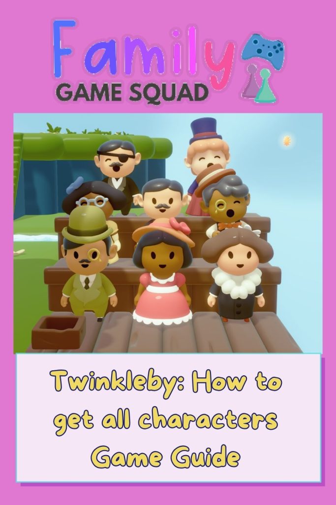 Twinkleby How to get all characters Game Guide