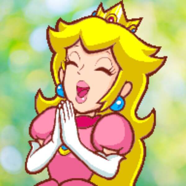 Family Game Squad Funny Stuff Icon (Super Princess Peach)