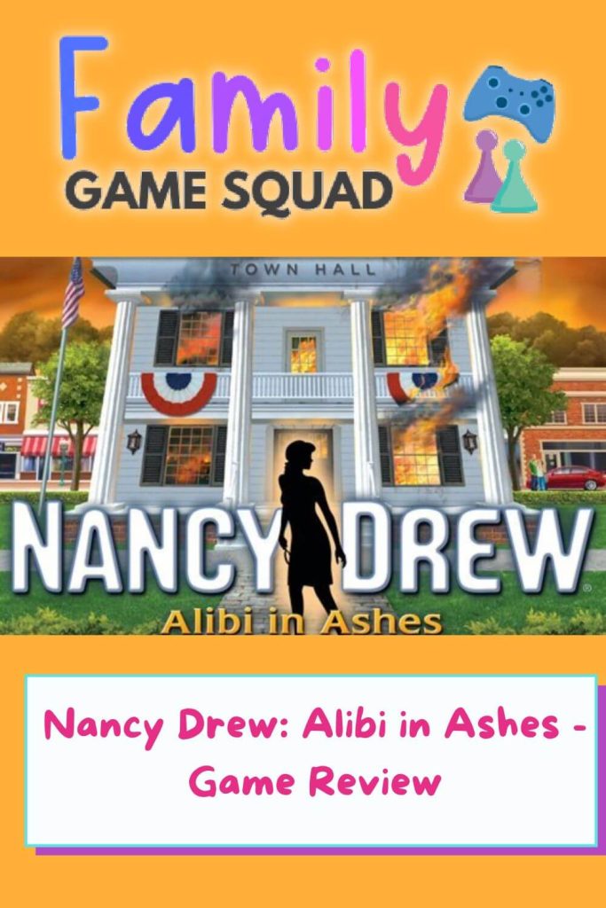 Nancy Drew Alibi in Ashes - Game Review