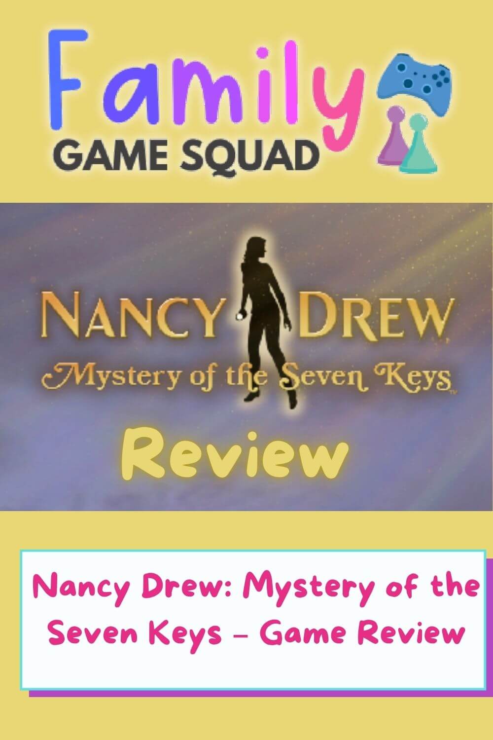 Nancy Drew Mystery of the Seven Keys – Review