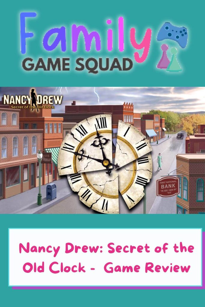 Nancy Drew Secret of the Old Clock - Game Review