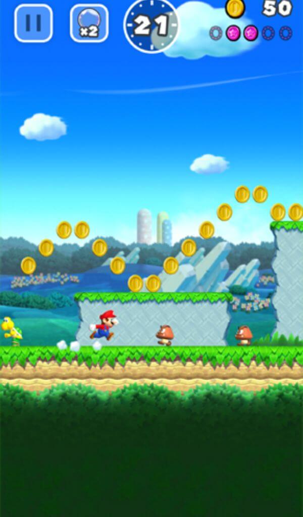 Super Mario Run screenshot