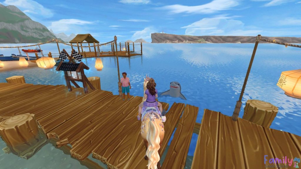 Star Stable Online Summer Daze Shark Race screenshot