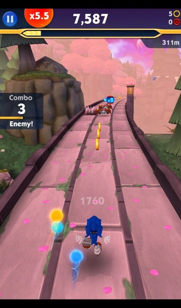 Sonic Boom Dash screenshot