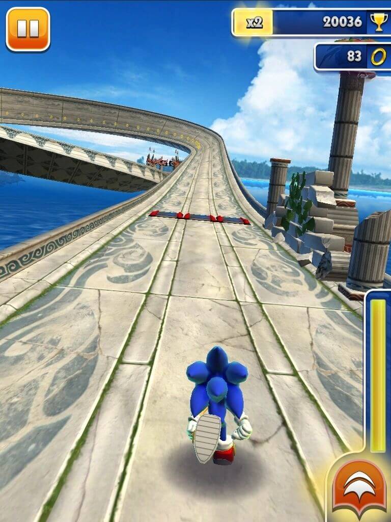 Sonic Dash screenshot