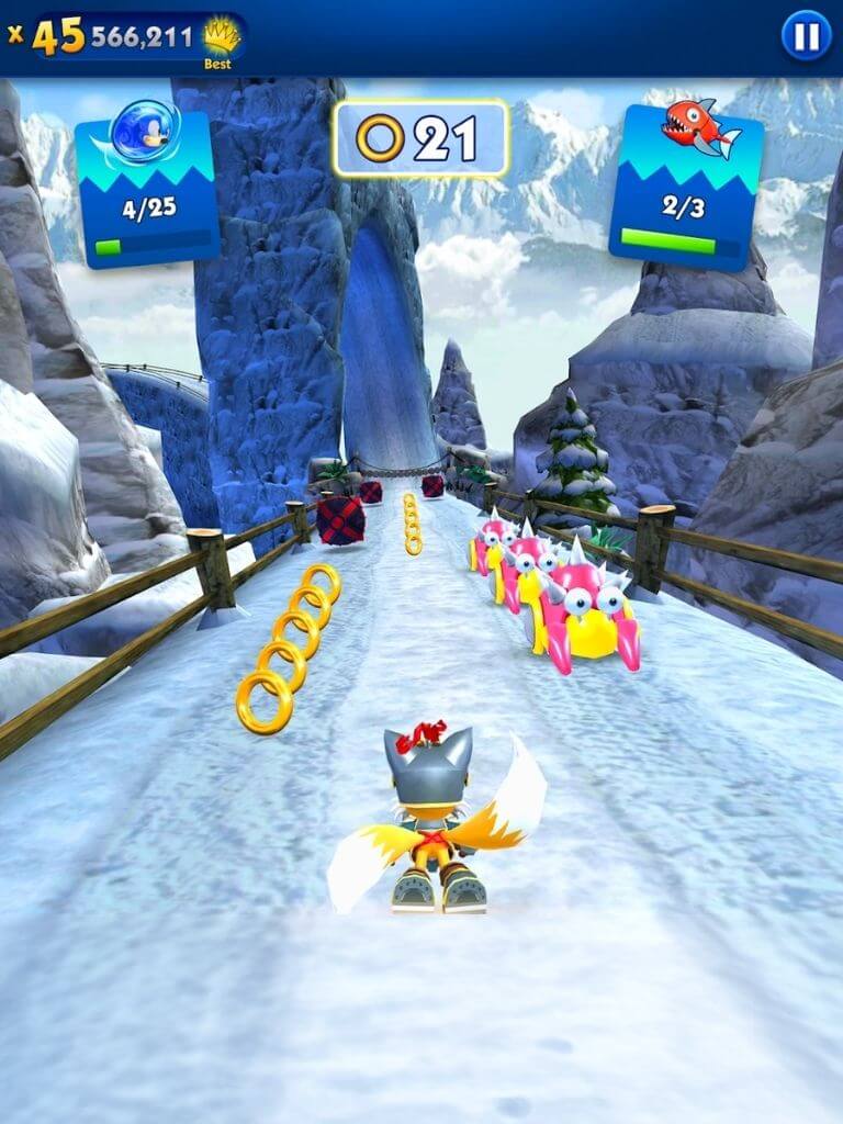 Sonic Dash screenshot
