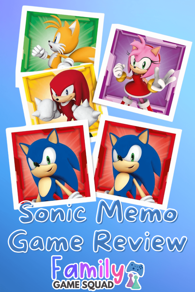 Sonic Memo Game Review