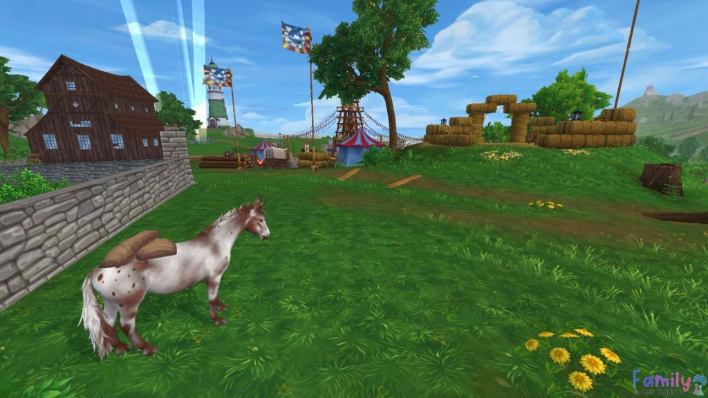 Star Stable Online Western Fest Mule Location screenshot