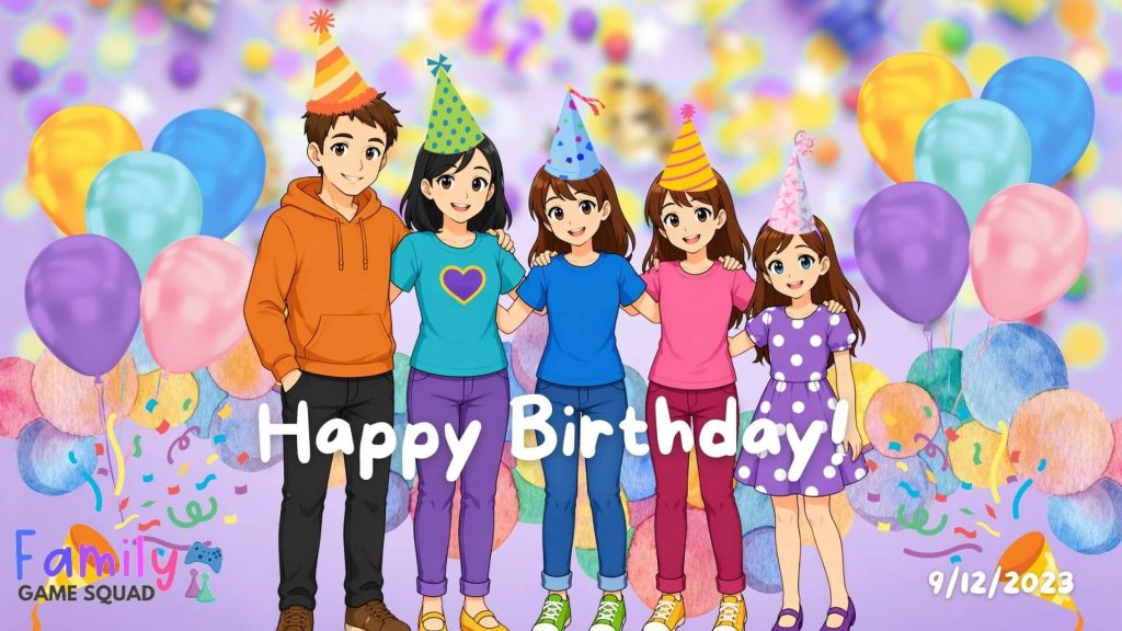 Family Game Squad's 3rd birthday